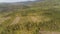 Mountain landscape farmlands and village Bali, Indonesia.