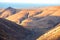 Mountain landscape on Fuerteventura island