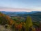 Mountain landscape full of autumn colors