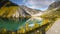 Mountain Landscape, Glacier Lake