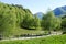 Mountain landscape at Gola di Lago