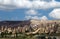 Mountain landscape, Goreme, Cappadocia, Turkey