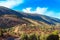 Mountain landscape in Grand Atlas village of Tanaghmeilt, Marrakesh, Morocco