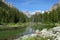 Mountain landscape in Grand Teton National Park