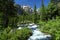 Mountain landscape in Grand Teton National Park