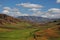 Mountain landscape from the high mountainous region of Guba