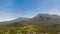 Mountain landscape on the island of Camiguin, Philippines. Volcanoes and forest. Hibok-Hibok Volcano