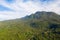 Mountain landscape on the island of Camiguin, Philippines. Volcanoes and forest. Hibok-Hibok Volcano