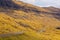 Mountain landscape on the island of Streymoy, Saksun, Faroe Islands