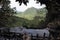 mountain landscape luang prabang in Lao