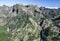 Mountain landscape, Madeira island, Portugal. Nun`s Valley. Eira