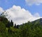 Mountain landscape, Medeo, Almaty, Kazakhstan