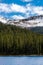 Mountain landscape mt evans colorado echo lake