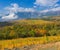 Mountain landscape near Gurzuf resort in Crimean peninsula