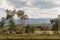 Mountain landscape  panoramic views of the landscape from tourist routes  recreation places for citizens.