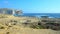 The mountain landscape of San Lawrenz, Gozo island, Malta