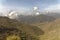 Mountain landscape of Sierra Blanca, malaga. Environment, beautifully.