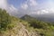 Mountain landscape of Sierra Blanca, malaga. Environment, beautifully.