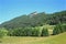 Mountain landscape with summit called Mount SPITZ