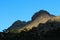 Mountain landscape at sunrise, Corse, France. GR20.