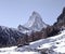 Mountain Landscape Switzerland Wallis Zermatt Snow