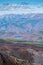 Mountain landscape, view from a mountain peak