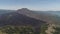 Mountain landscape with volcano Batur