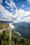 Mountain landscape width Canyon of Verdon River (Verdon Gorge) in Provence, France