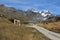 Mountain landscape in Zermatt