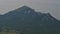 Mountain landscapes. Panoramic view from the observation platforms of Mount Mashuk to Mount Beshtau and the surrounding Pyatigorsk