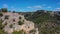 Mountain landscapes at the village Valdecabras, Serrania de Cuenca, Spain