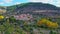 Mountain landscapes at the village Valdecabras, Serrania de Cuenca, Spain