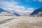 Mountain and little desert view in Leh, India