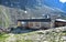 The mountain lodge ZbojnickaChata at the high end of the canyon Velka Studena Dolina in the High Tatra mountains. Slovakia
