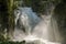 Mountain man-made waterfall Cascata delle Marmore in Italy