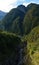 Mountain on Mangart panorma road in Slovenia