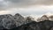 Mountain massif Giewont in the Western Tatra Mountains