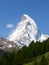 Mountain Matterhorn in summer