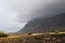 Mountain, meadows and valley in Icelan.