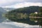 Mountain mirror lake at Transylvania, Romania.