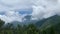 Mountain mist and clouds