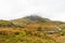 Mountain Mynydd Drws-y-coed with light dusting of snow