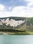 mountain and NarlÄ±gol Crater Lake in Cappadocia