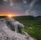 Mountain nature panorama andscape.