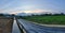 Mountain nature sky view Ricefield