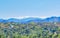 Mountain panorama cliffs rocks hilly tropical landscape Puerto Escondido Mexico