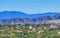 Mountain panorama cliffs rocks hilly tropical landscape Puerto Escondido Mexico