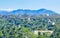 Mountain panorama cliffs rocks hilly tropical landscape Puerto Escondido Mexico