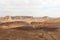 Mountain panorama in crater Makhtesh Ramon, Negev Desert, Israel