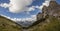 Mountain panorama from Rofanspitze mountain, Rofan, Tyrol, Austria